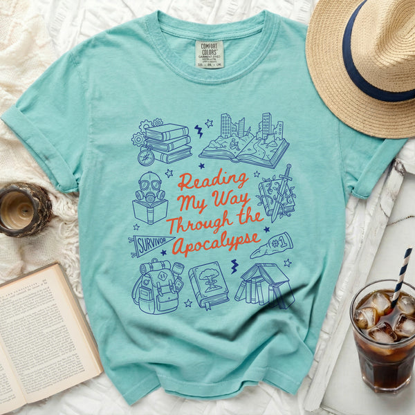 Reading Apocalypse Tee in Island Reef