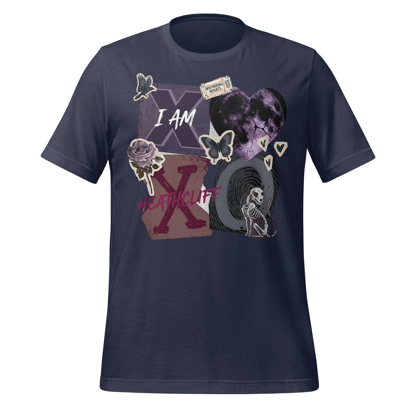 Wuthering Heights I Am Heathcliff Graphic T-Shirt
