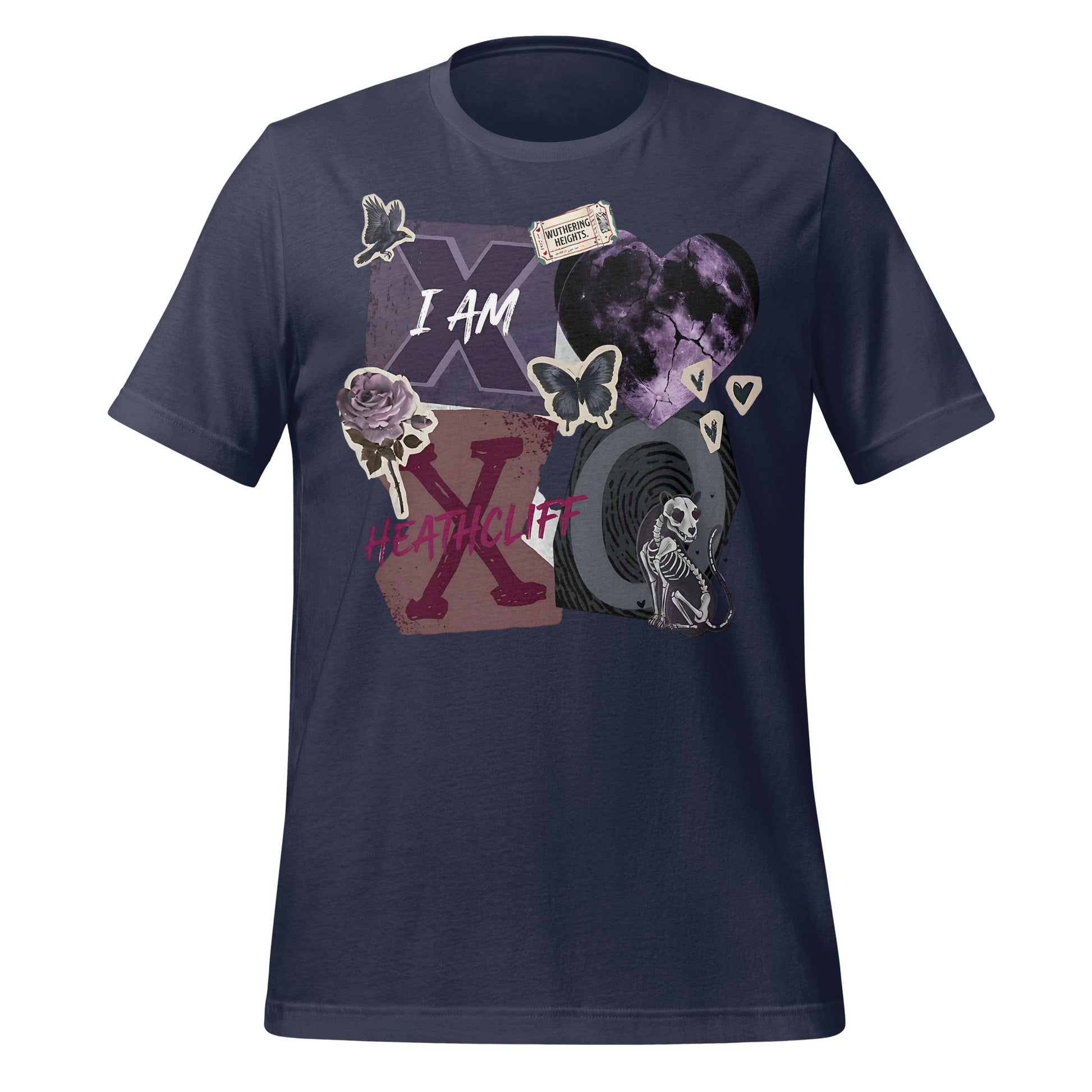 Wuthering Heights I Am Heathcliff Graphic T-Shirt