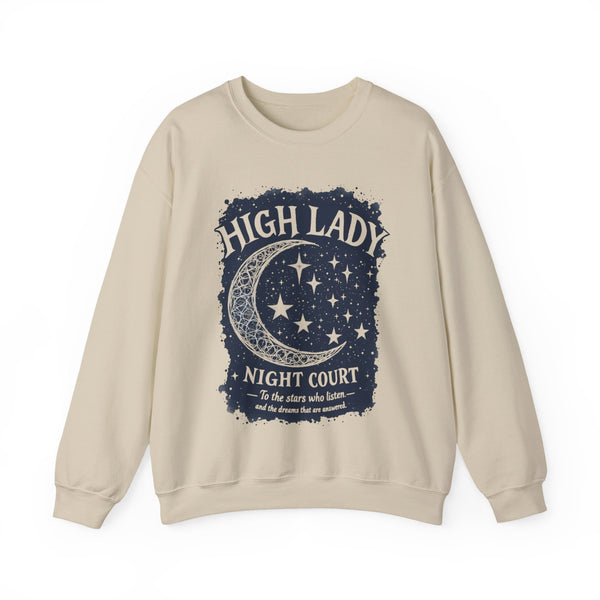 High Lady Moon Sweatshirt in Sand