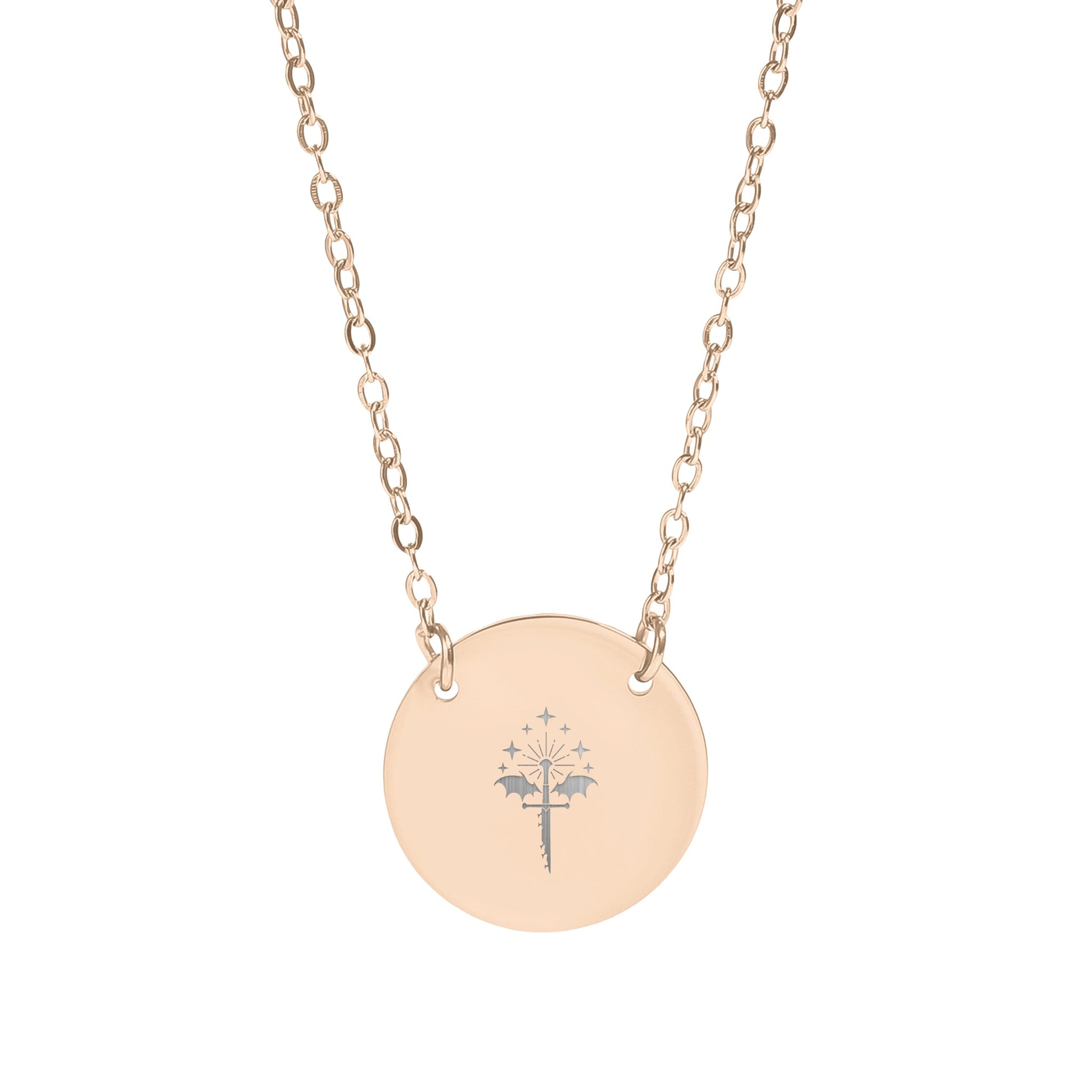 Elegant Pendant Necklace with Star Sign Design