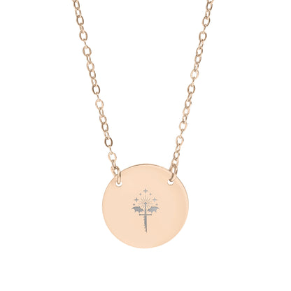Elegant Pendant Necklace with Star Sign Design