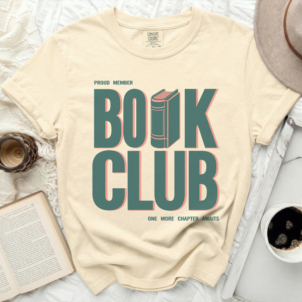 Book Club Tee in Ivory