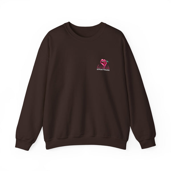 SMUT SLUT Sweatshirt in Dark Chocolate