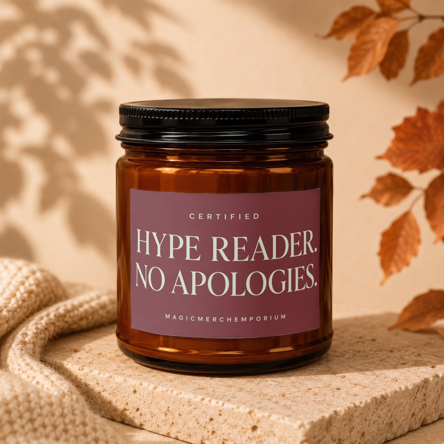 Hype Reader Candle