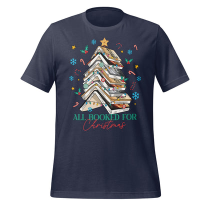 All Booked for Christmas Graphic Tee