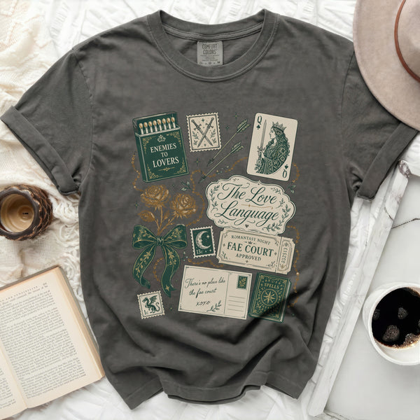 Romantasy Fae Court Tee in Pepper