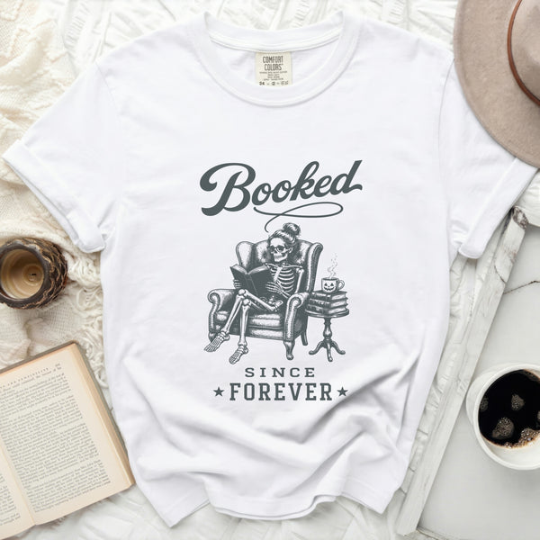 Booked Since Forever Tee in White