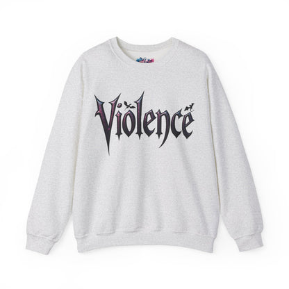 "Violence" Graphic Sweatshirt - MagicMerchEmporium