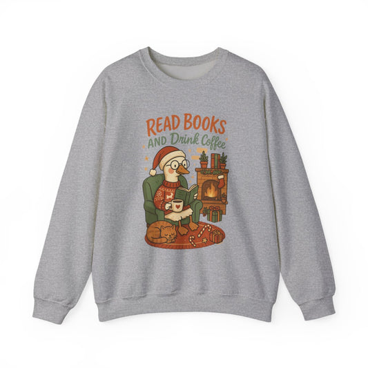Read Books And Drink Coffee Cozy Sweatshirt