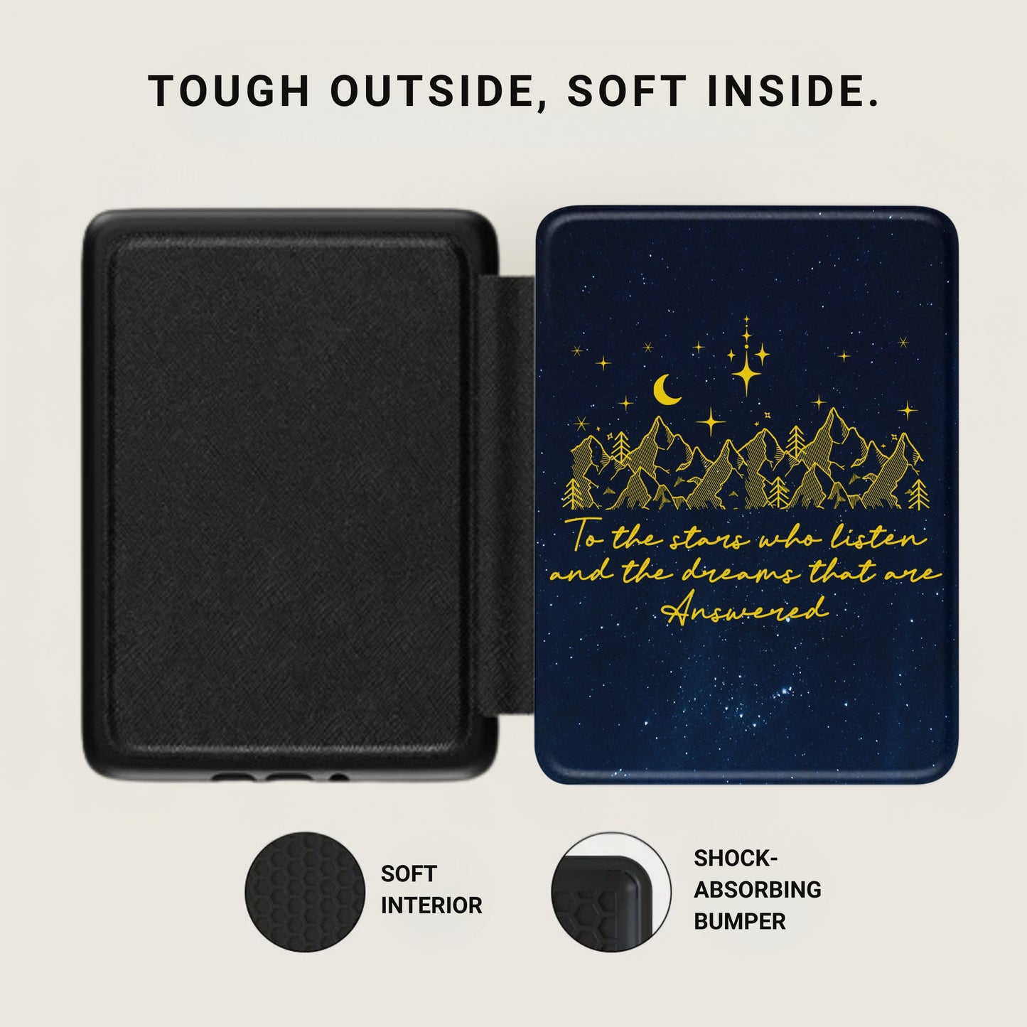 Tough Outside Soft Inside Stars Dreams Answered product type