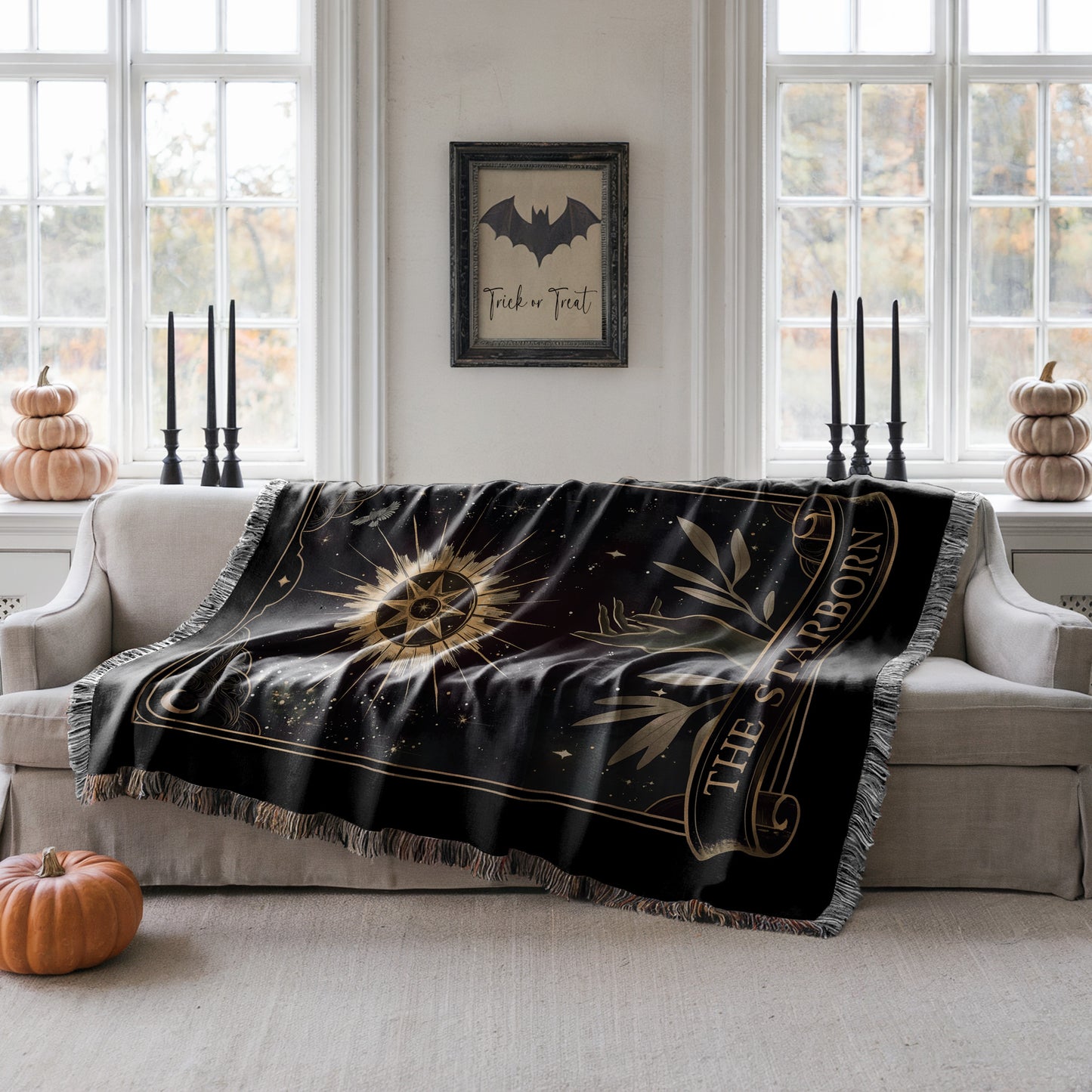 The Starborn Celestial Woven Blanket