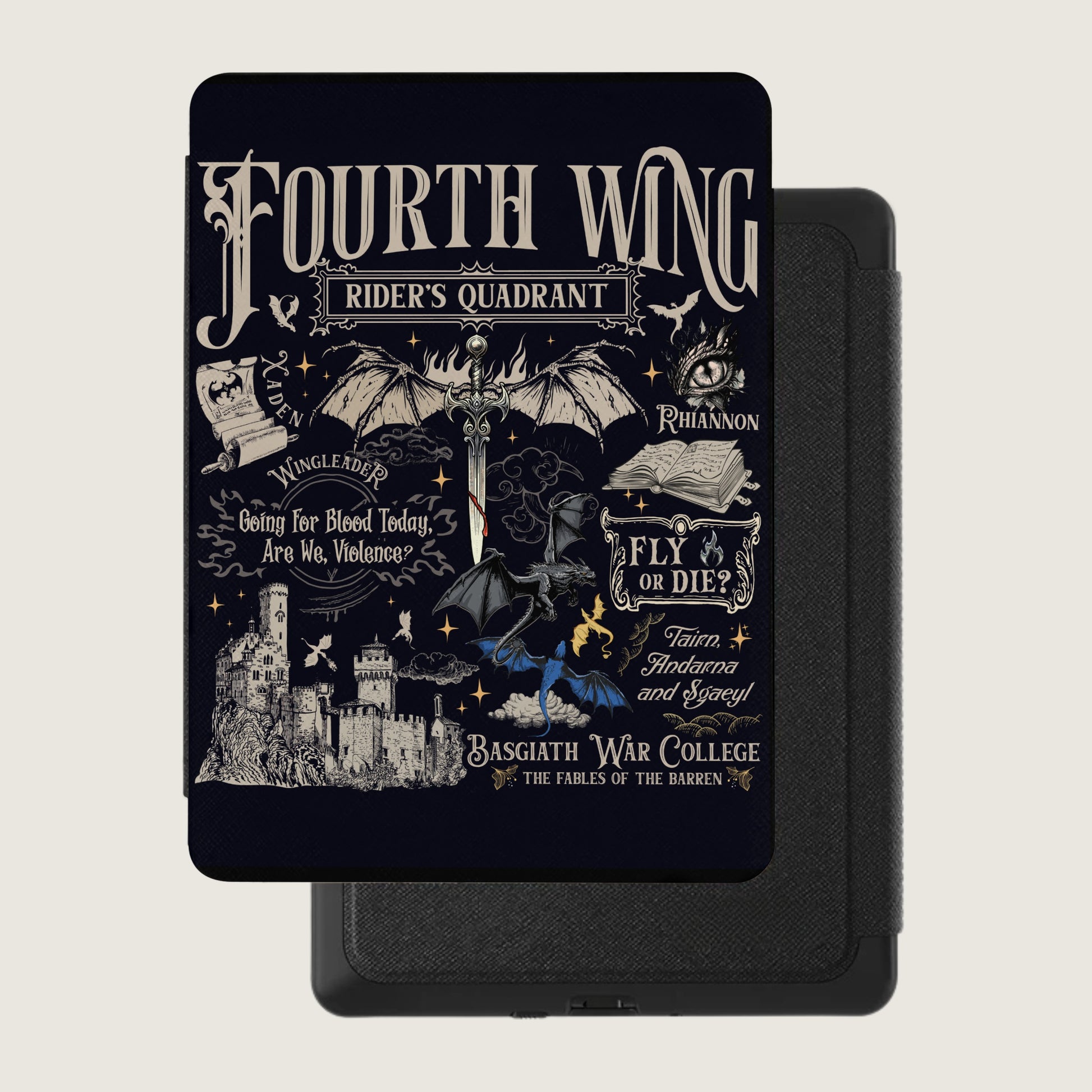Fourth Wing Riders Quadrant Basgiath War College product type