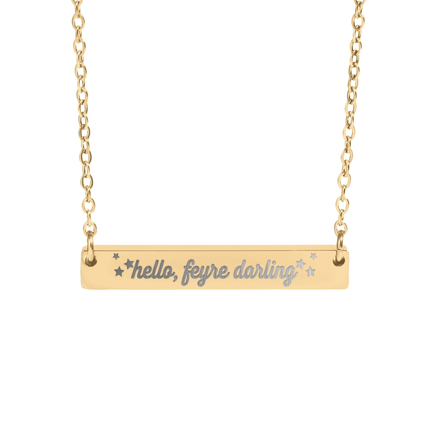 Hello Feyre Darling Necklace - MagicMerchEmporium
