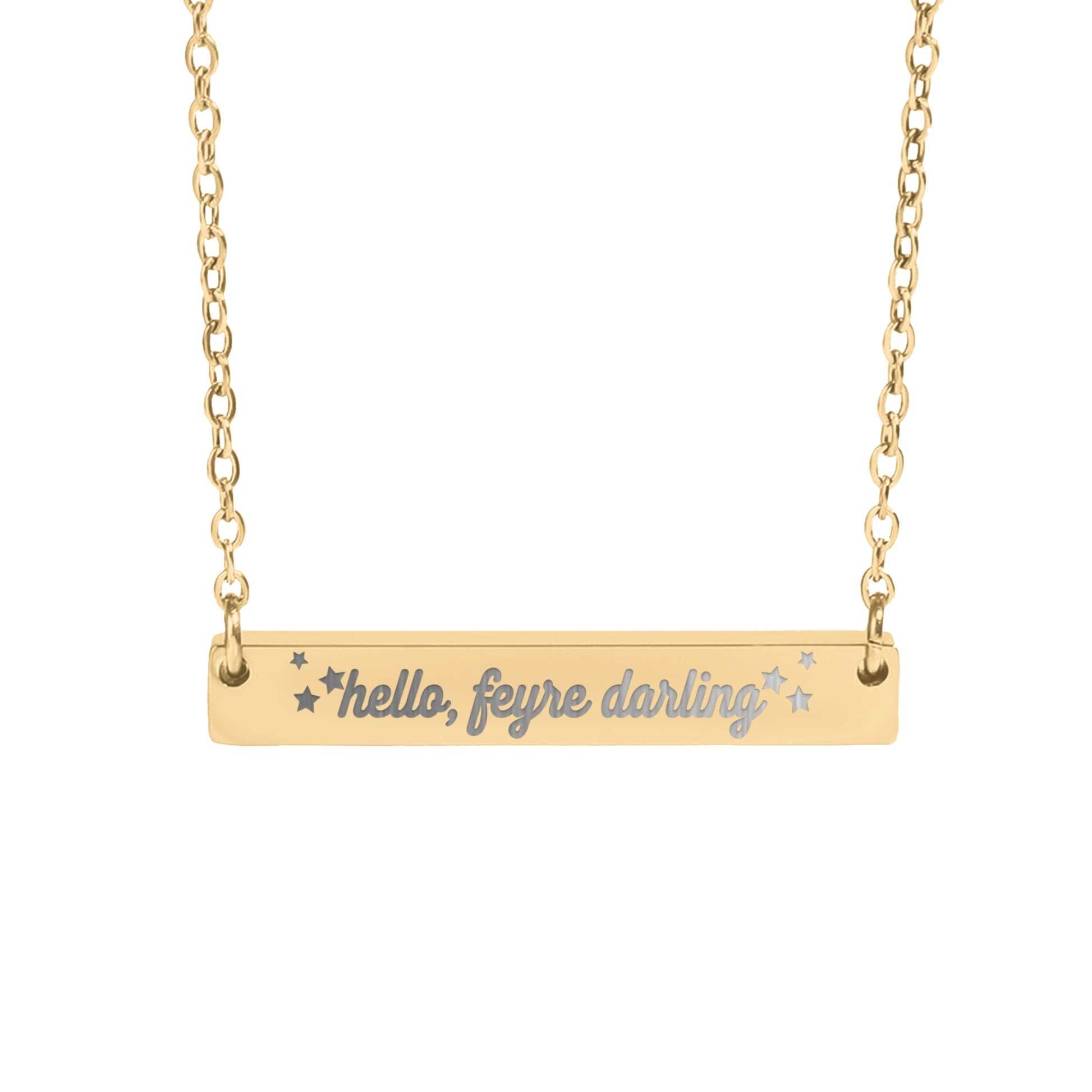 Hello Feyre Darling Necklace - MagicMerchEmporium