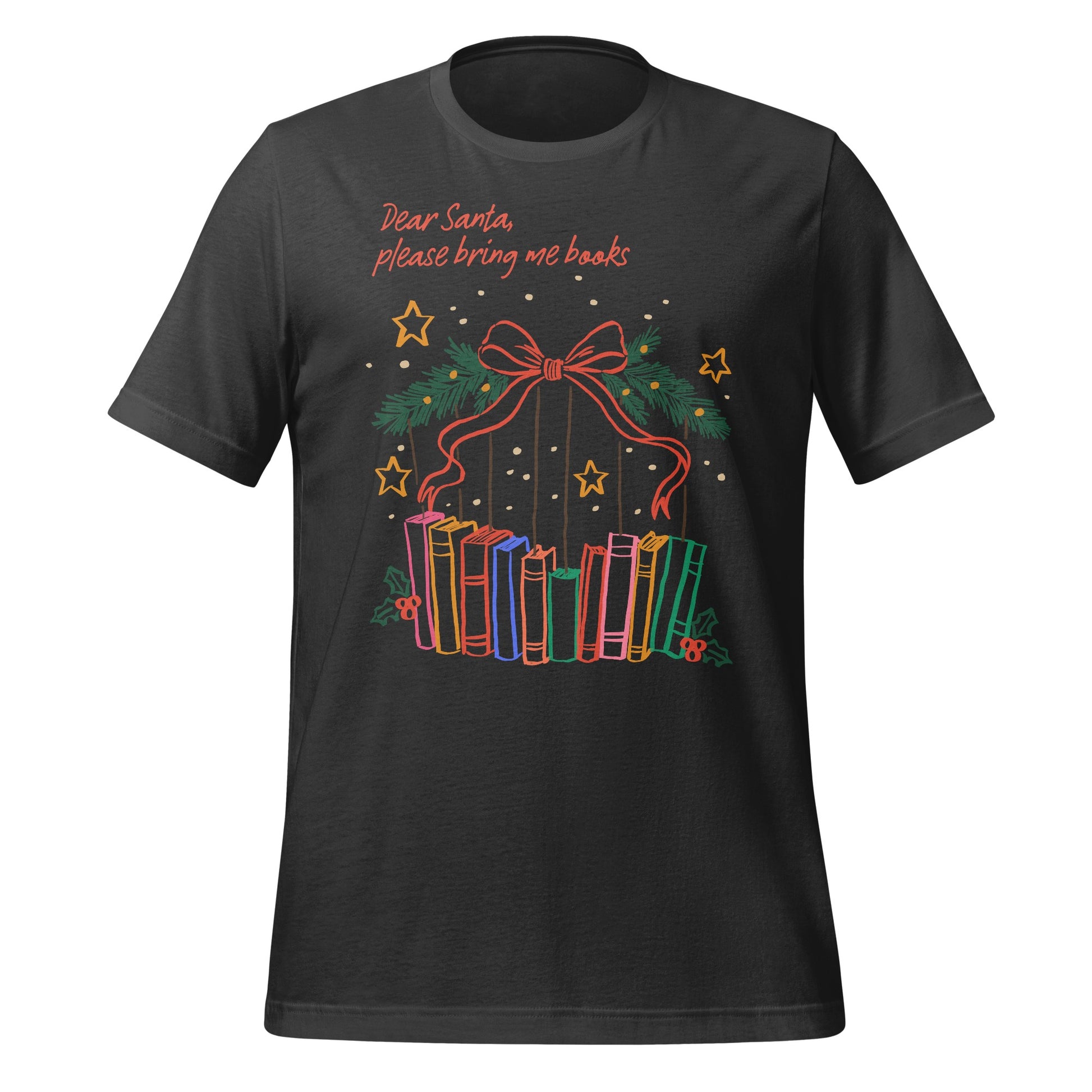 Dear Santa Please Bring Me Books T-Shirt