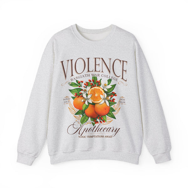 Violence Apothecary Sweatshirt in Ash