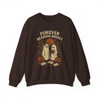 Forever Reading Books Ghosts Halloween Shirt