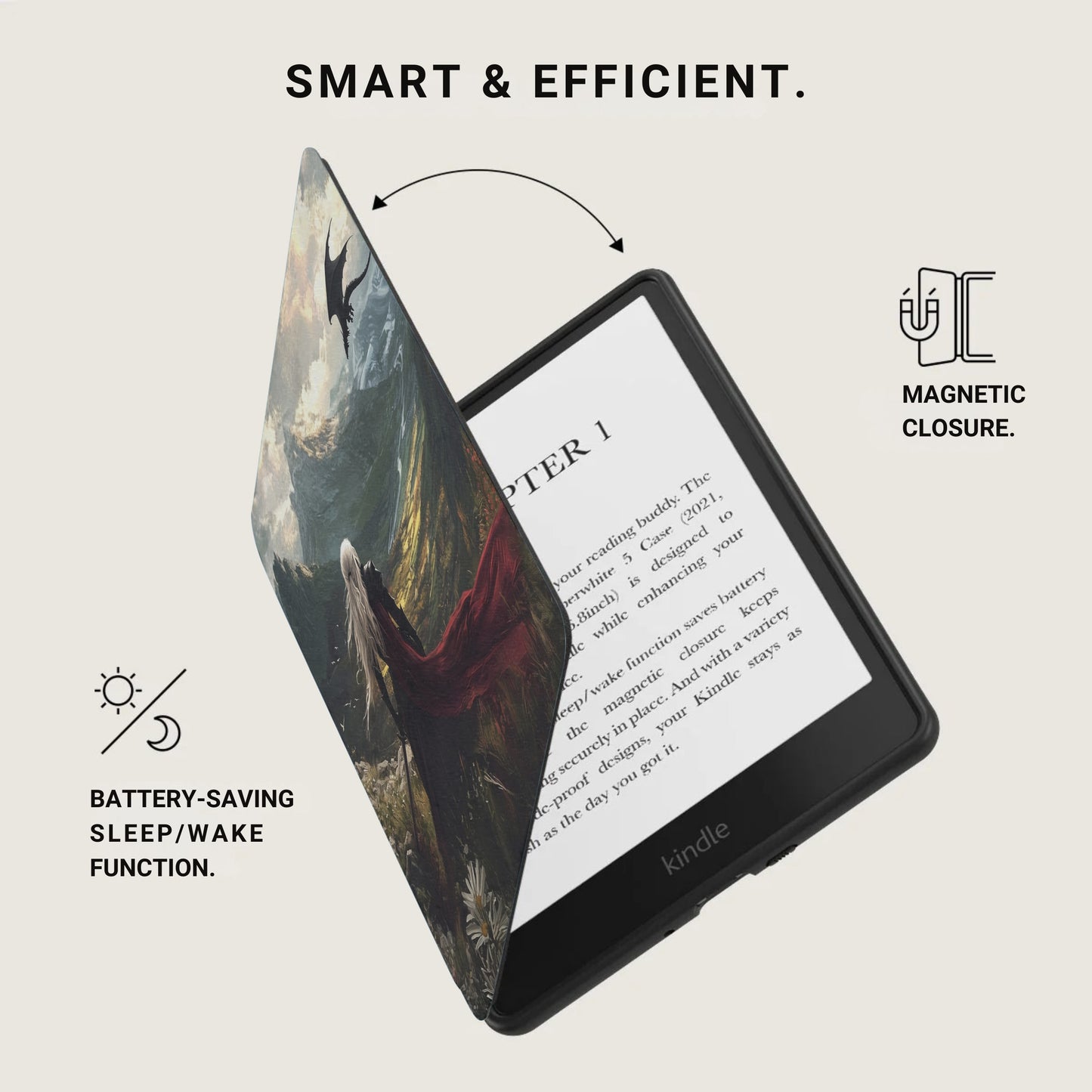 Kindle Paperwhite 5 Case Magnetic Closure Sleep/Wake product type