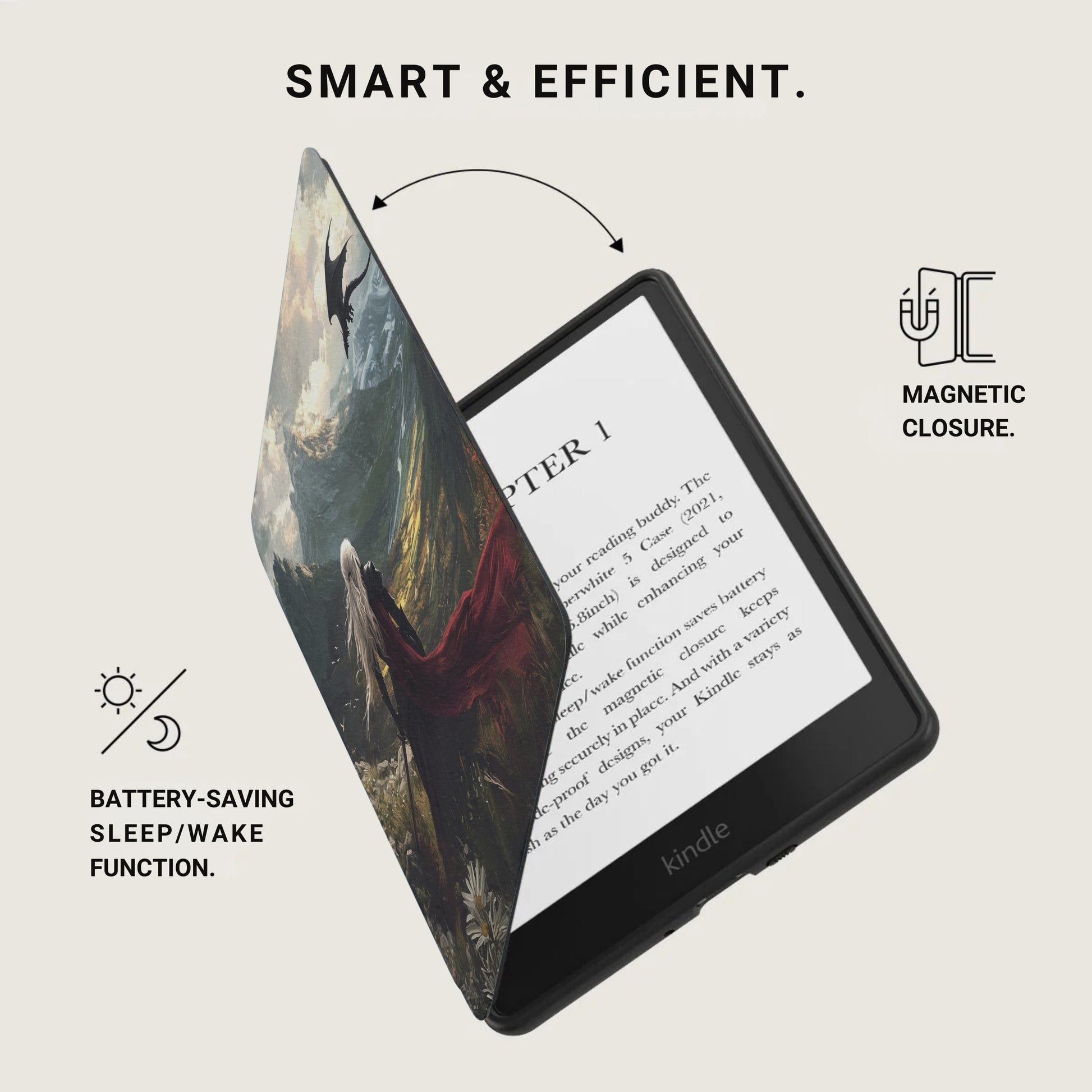 Kindle Paperwhite 5 Case Magnetic Closure Sleep/Wake product type