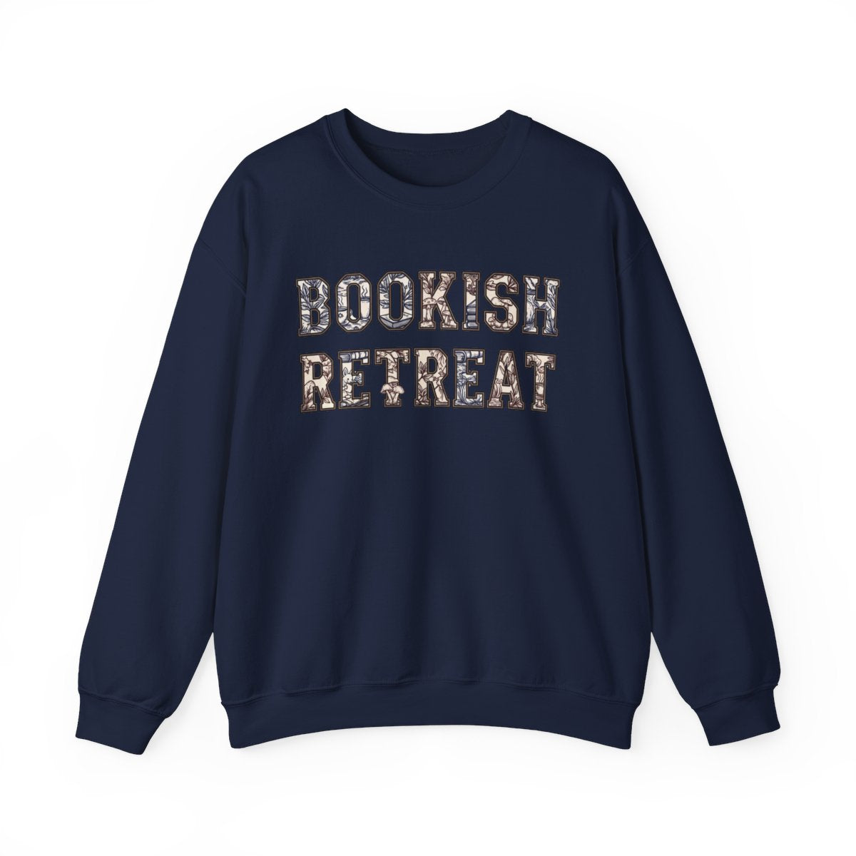 Cozy Bookish Retreat Sweatshirt for Book Lovers