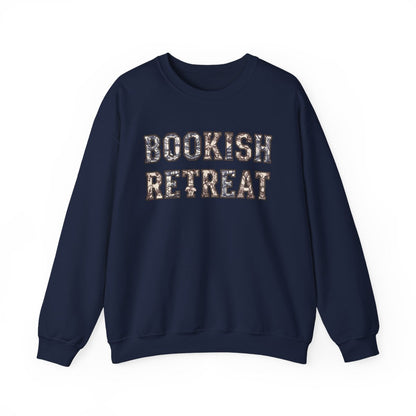Cozy Bookish Retreat Sweatshirt for Book Lovers