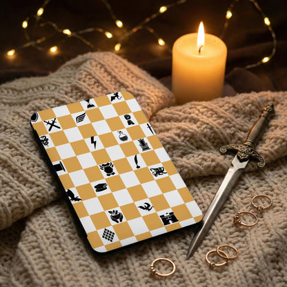 Fantasy RPG Icon Checkered Pattern Mobile Device product type