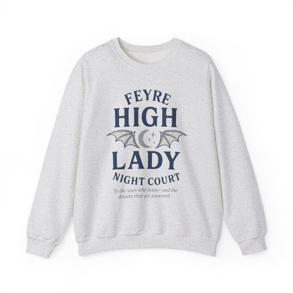 Feyre High Lady Night Court Stars Dreams Sweatshirt