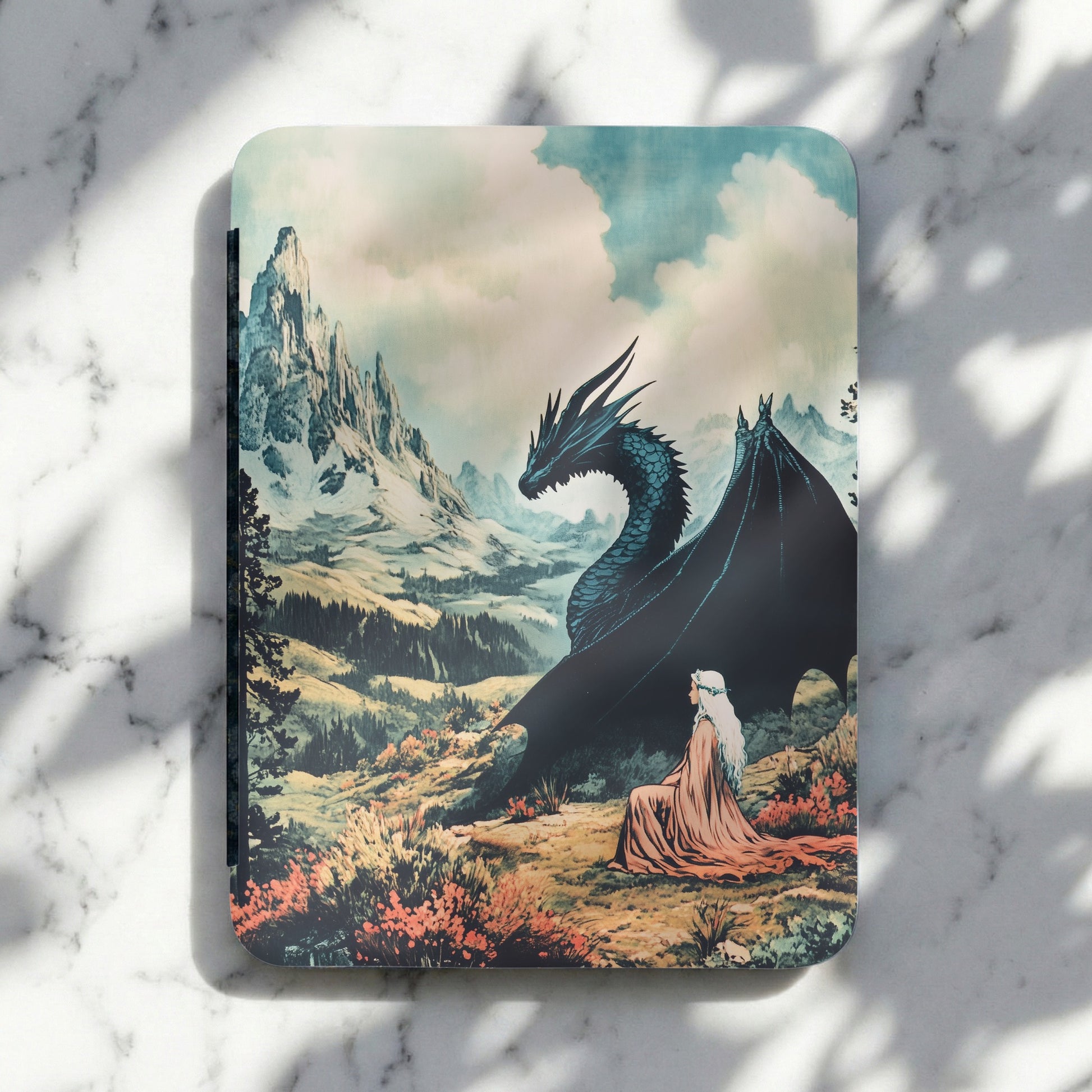 Mystical Dragon Woman Mountain Range Ancient Realm product type