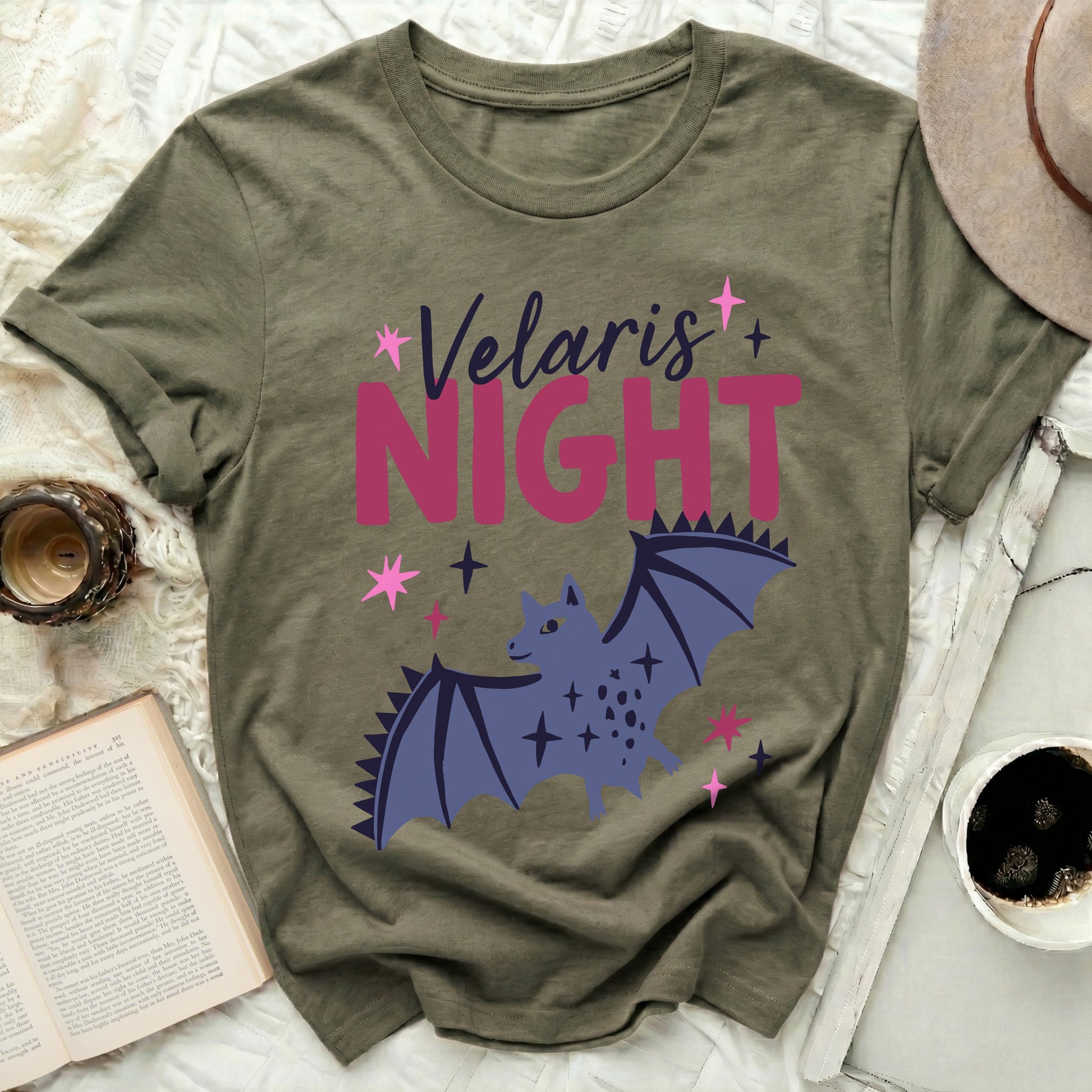 Velaris NIGHT Bat Star Design Cute Creative product type