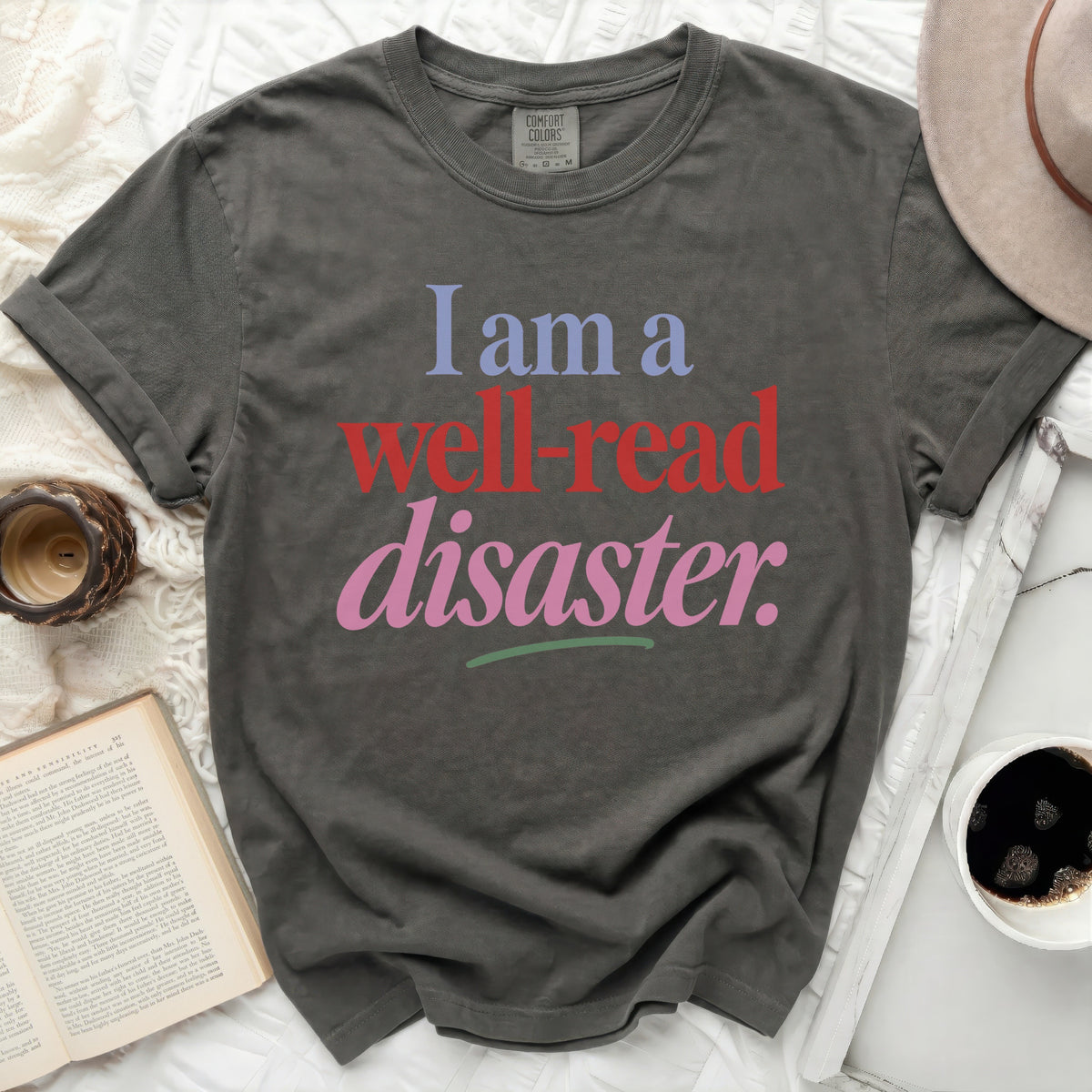 Well-Read Disaster Tee
