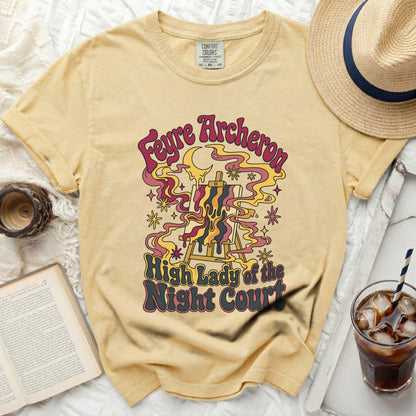 Feyre Archerson High Lady of the Night Court graphic tee