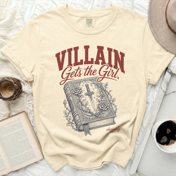Villainous Charm Storybook Tee in Ivory