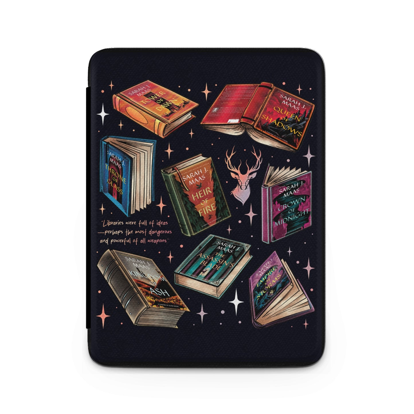 Sarah J Maas Books Deer Quote Sparkles product type