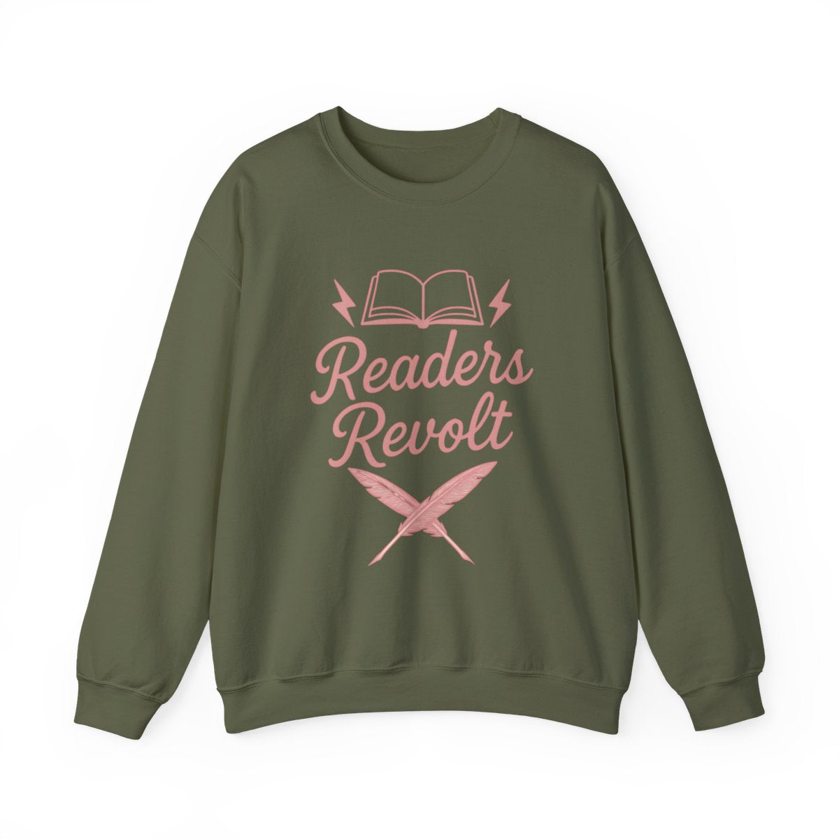 Readers Revolt Book Lover Screen Printed Sweater