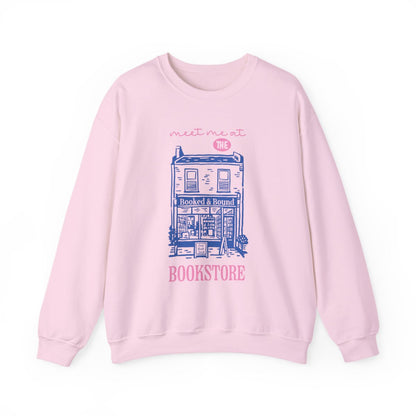 Meet Me At The Bookstore Graphic Sweatshirt