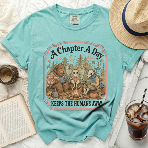 Chapter Day Tee in Island Reef