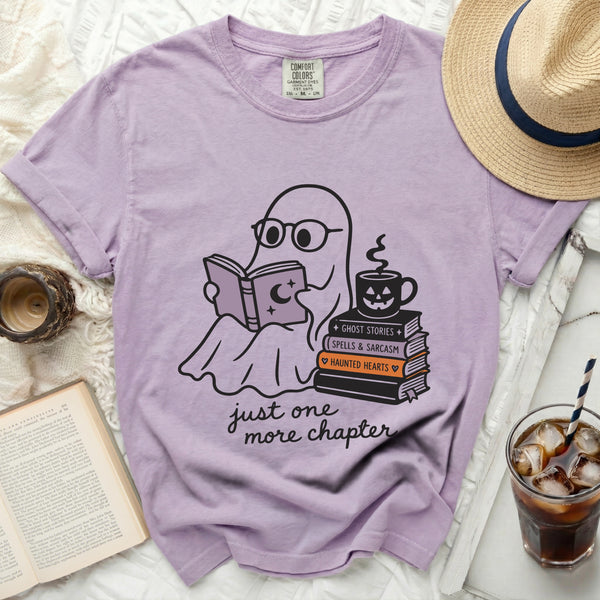 Ghost Reader Afterlife Tee in Orchid