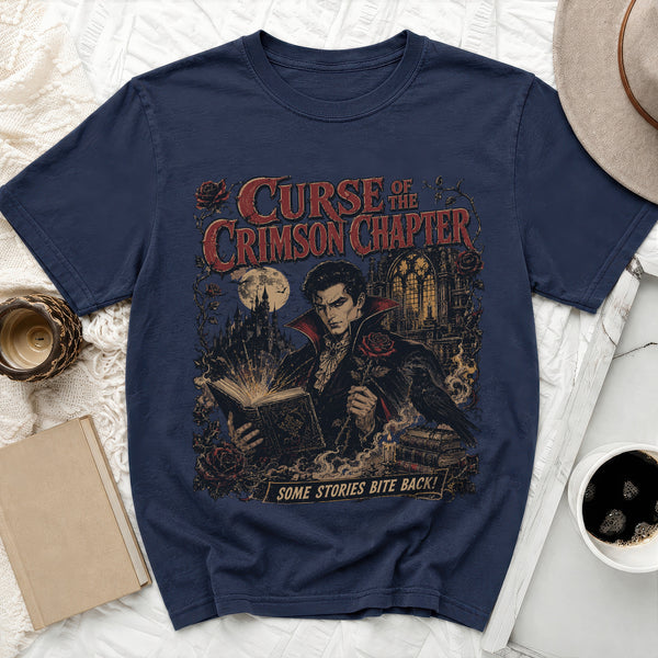 Vampire Stories Tee in True Navy