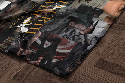 Graphic Design Print Tank Top with Art Montage