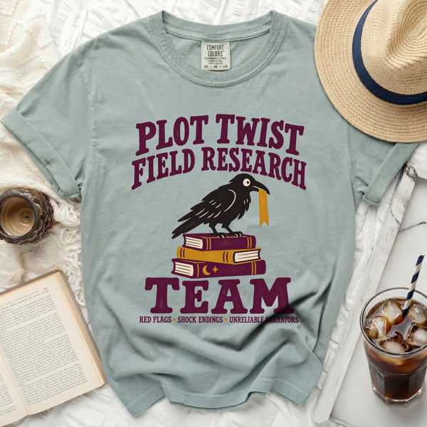 Plot Twist Team Tee in Bay