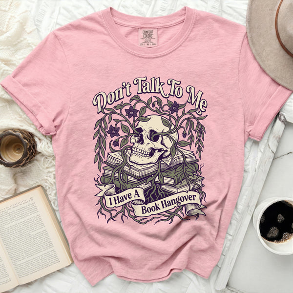Book Hangover Tee in Blossom