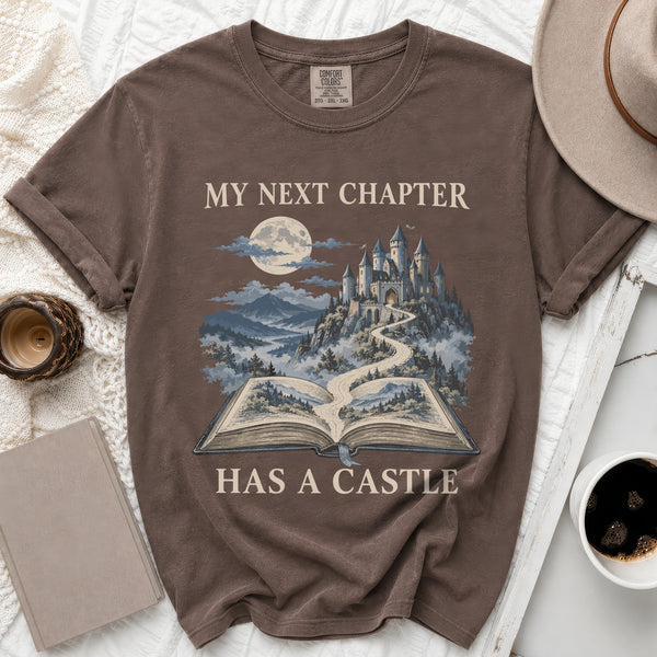 Next Chapter Castle Tee in Espresso