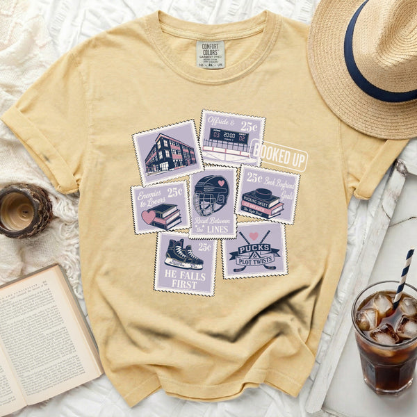 Pucks & Plot Twists Tee in Butter