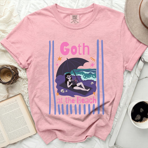 Goth at the Beach Tee in Blossom