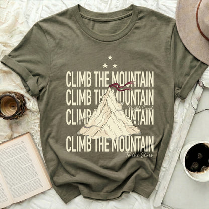 CLIMB THE MOUNTAIN Night Court To The Stars product type
climb mountain, night court, to the stars, fantasy fandom, bookish gift, inspirational tee, adventure seeker, nature lover, mountain design, star gazer, graphic shirt, unique apparel, journey theme, celestial print, ACOTAR inspired, motivational wear, fae court, reading enthusiast, dark fantasy, goal achiever