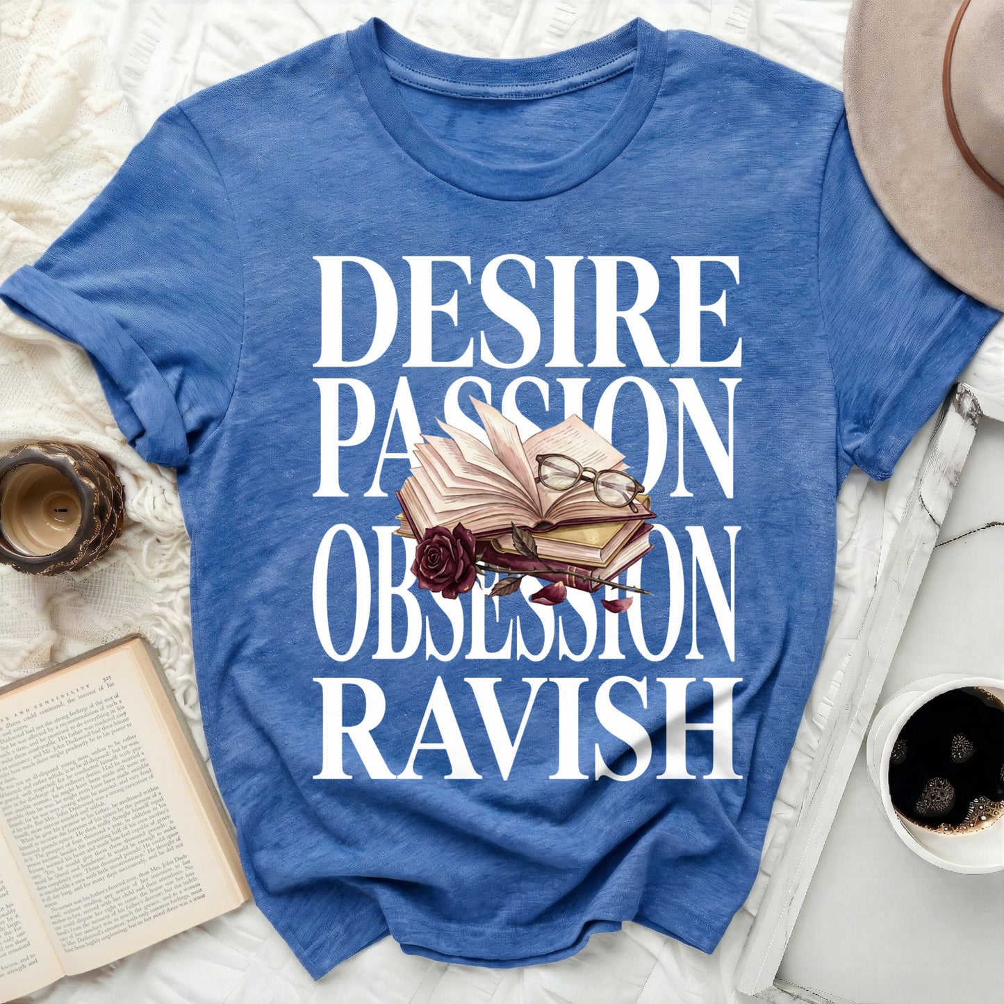 Desire Passion Obsession Ravish Book Lover T-shirt product type