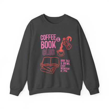 Coffee Book Club Wednesday 7PM Sweatshirt Product