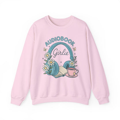 Audiobook Girlie Pink Sweatshirt for Book Lovers Product