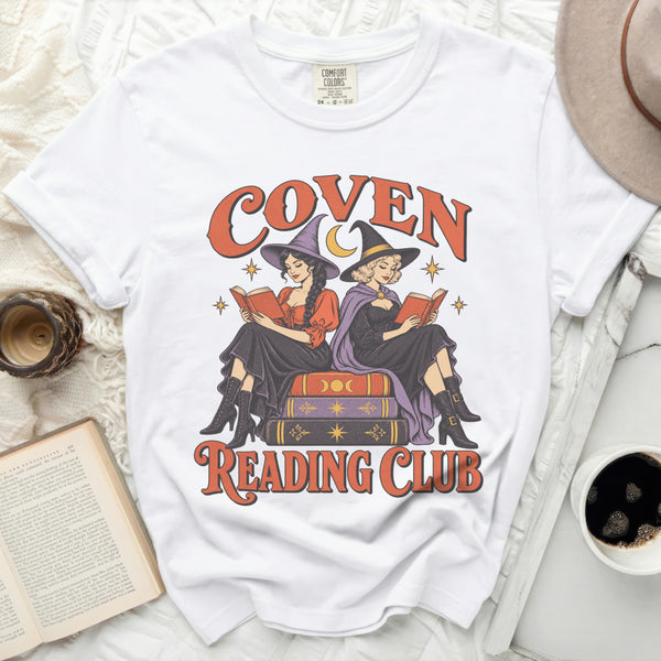 Coven Reading Club Tee in White